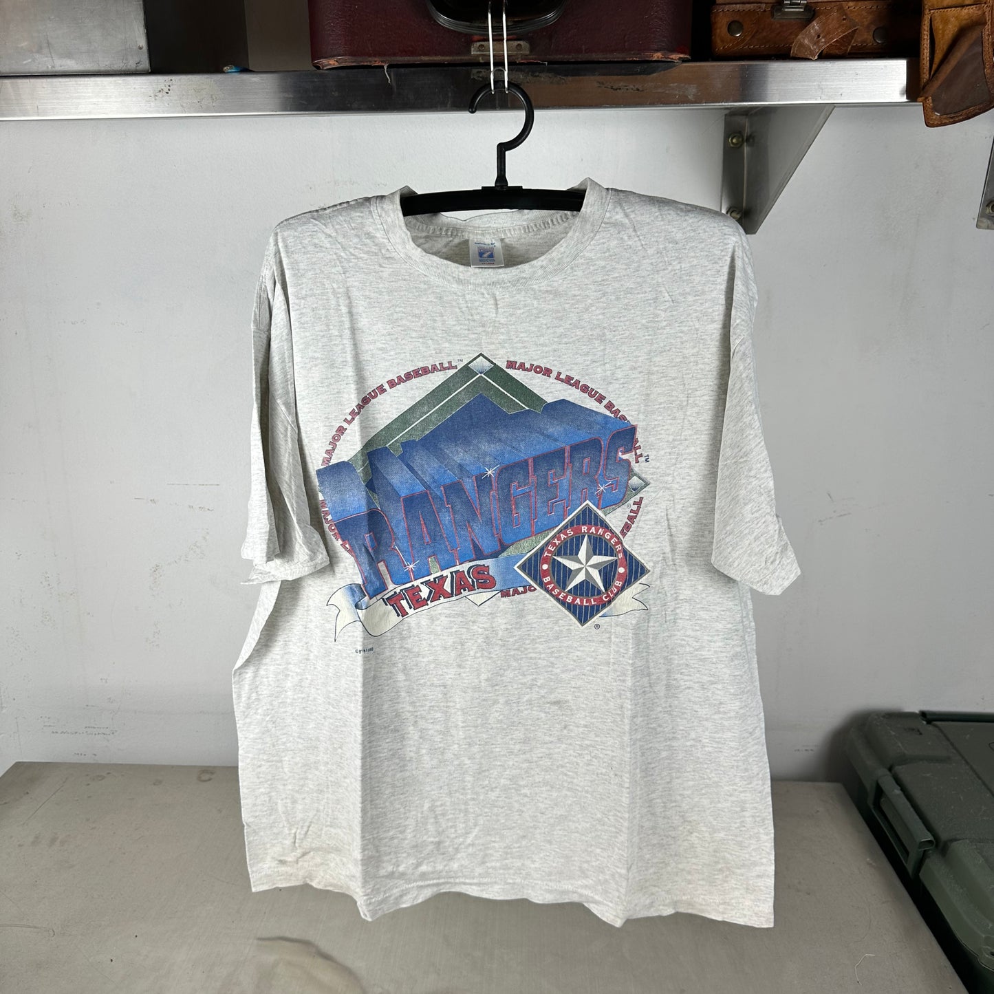 Vintage 1995 Texas Rangers Baseball MLB Single Stitch T-Shirt
