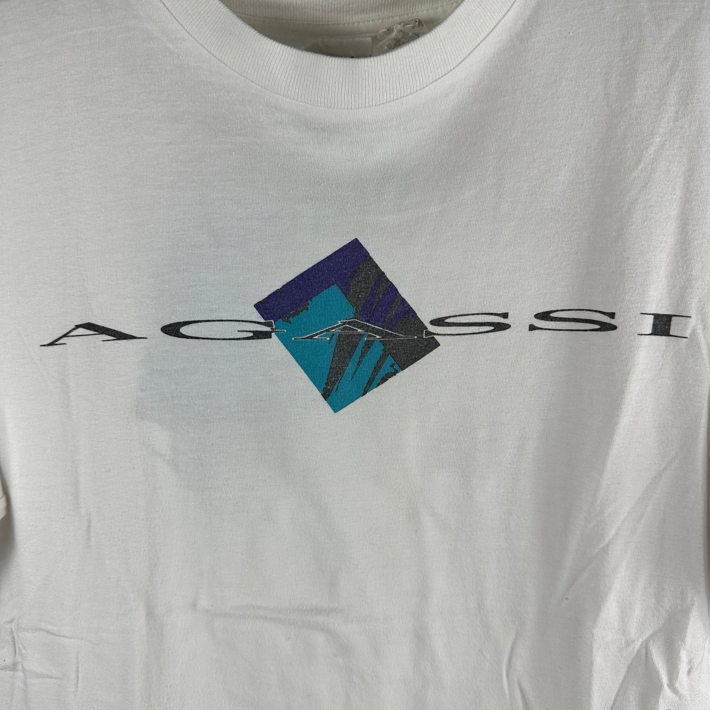 Vintage 90s Nike Andre Agassi Tennis Challenge Court Graphic T-shirt
