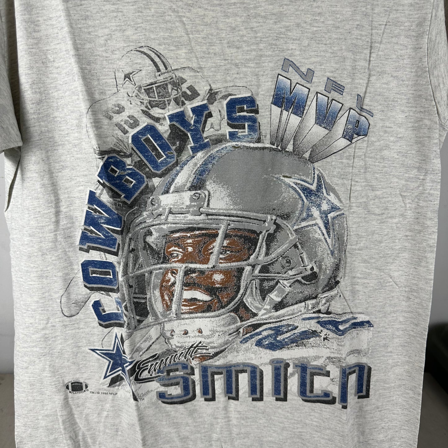 Vintage 1994 Emmitt Smith Dallas Cowboys NFL MVP T-Shirt