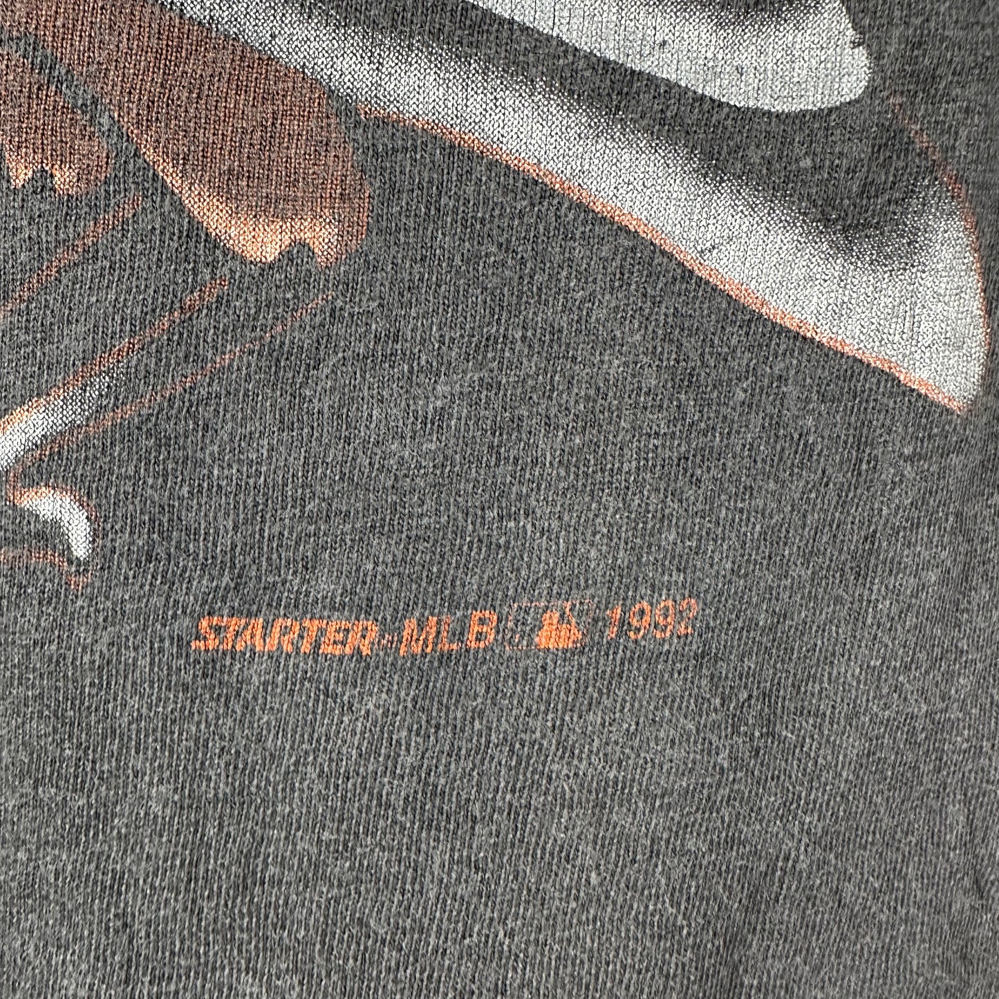 Vintage 1992 Baltimore Orioles Baseball MLB Starter Faded T-Shirt