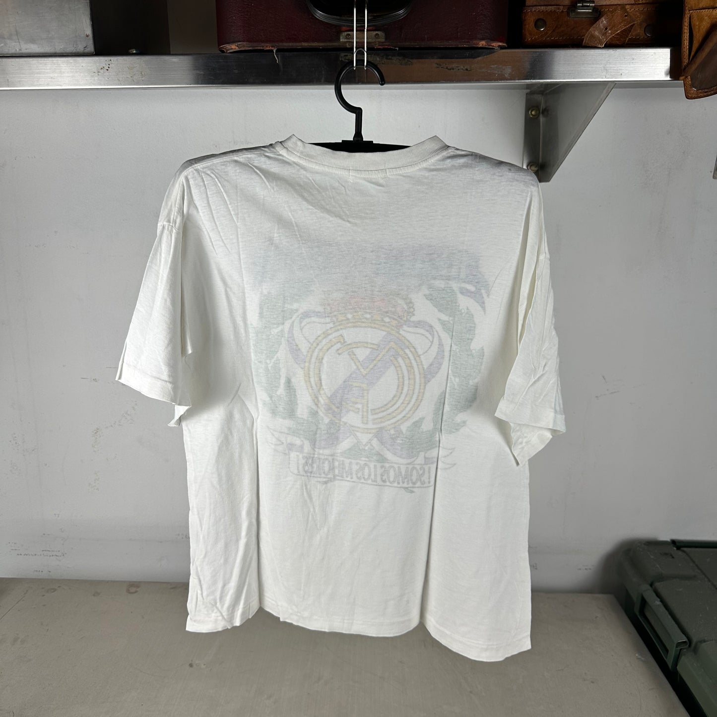 Vintage 90s Real Madrid Soccer Club Somos Los Mejores! Single Stitch T-Shirt