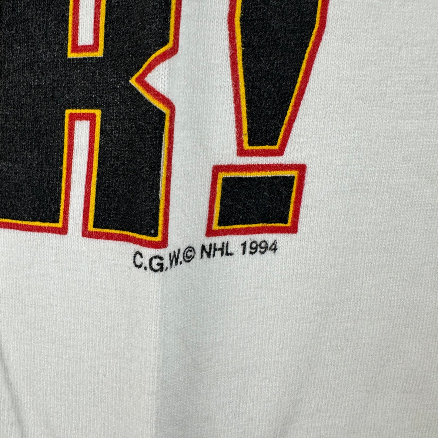 Vintage 1994 Vancouver Canucks NHL Die Hard Fan Forever! T-Shirt
