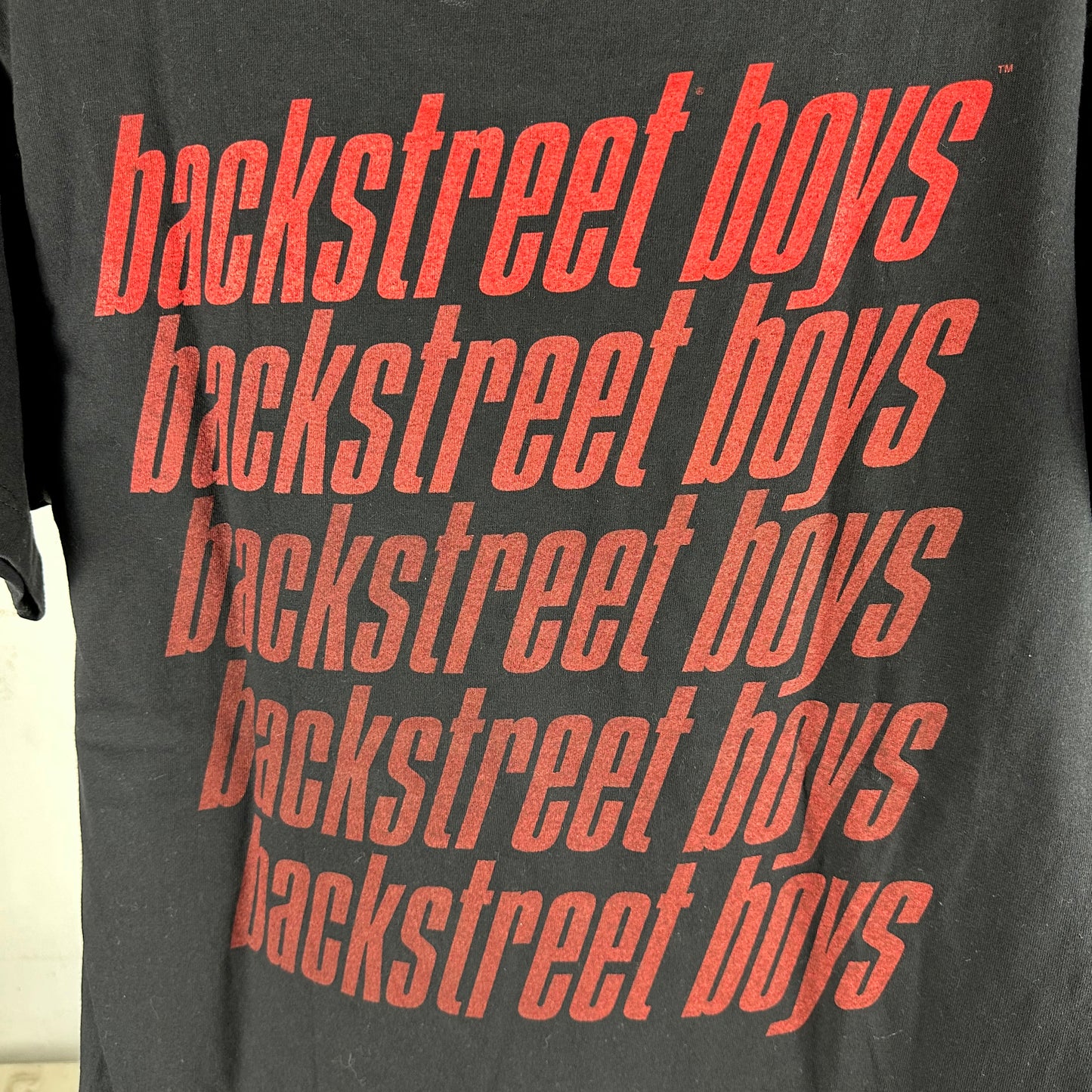 Vintage 1998 Backstreet Boys Boy Band Tour Concert Graphic T-shirt