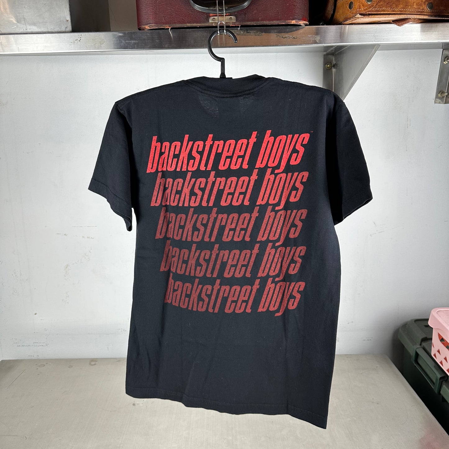 Vintage 1998 Backstreet Boys Boy Band Tour Concert Graphic T-shirt