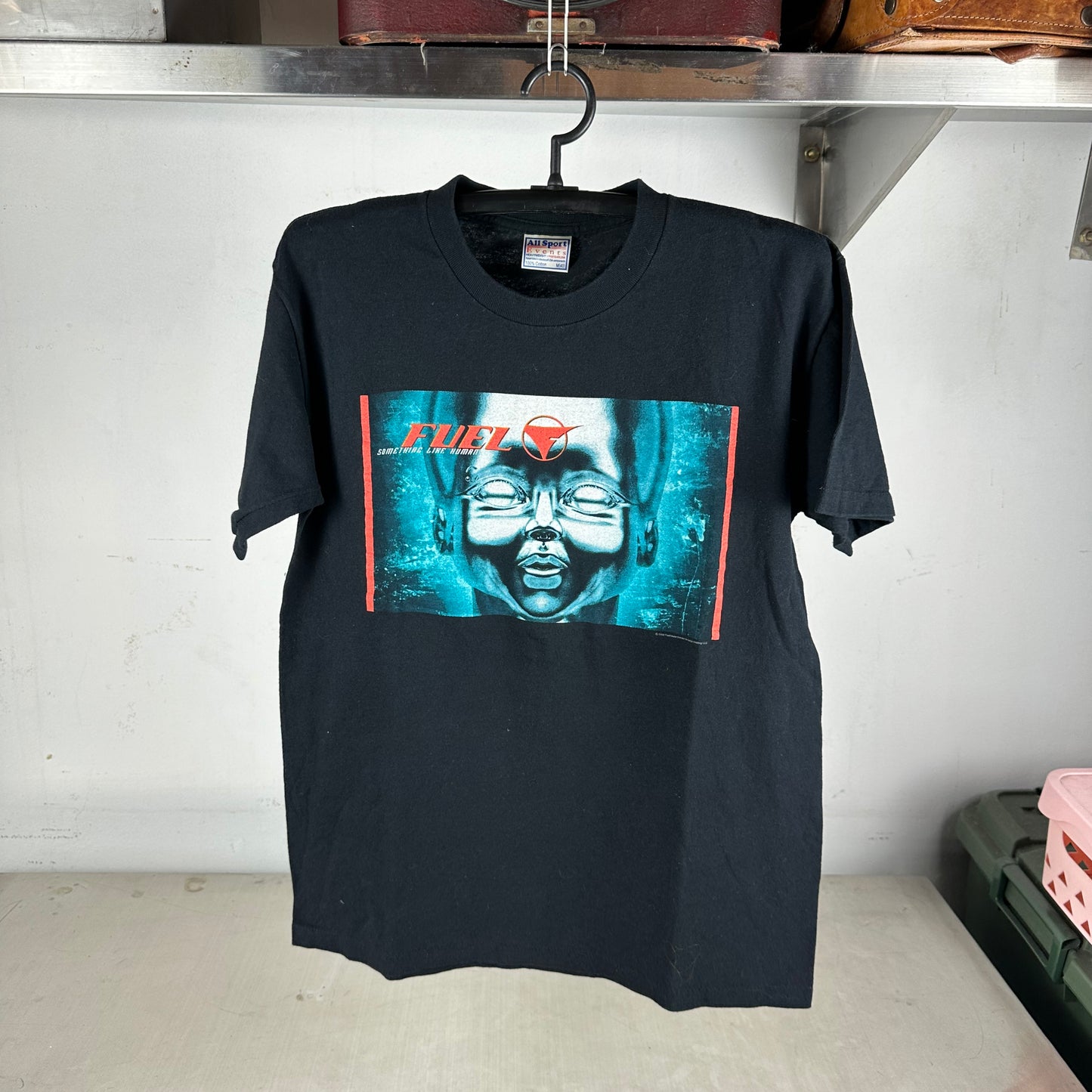Vintage 2000 Fuel Something Like Human World Tour Rock Band T-shirt