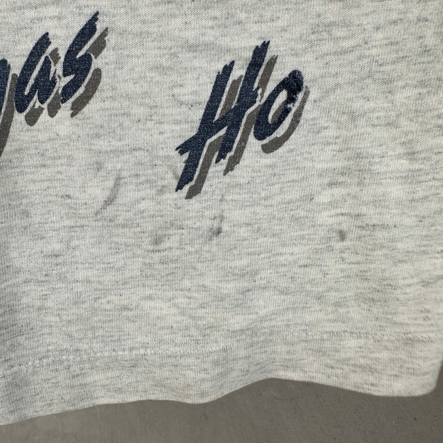 Vintage 90s Georgetown Hoyas Basketball NCAA Mascot AOP Single Stitch T-Shirt