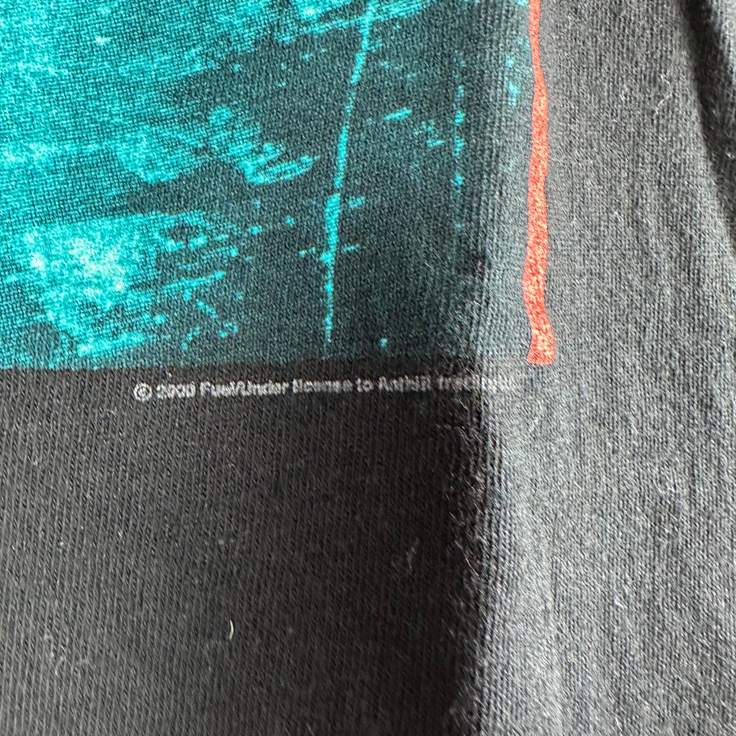 Vintage 2000 Fuel Something Like Human World Tour Rock Band T-shirt
