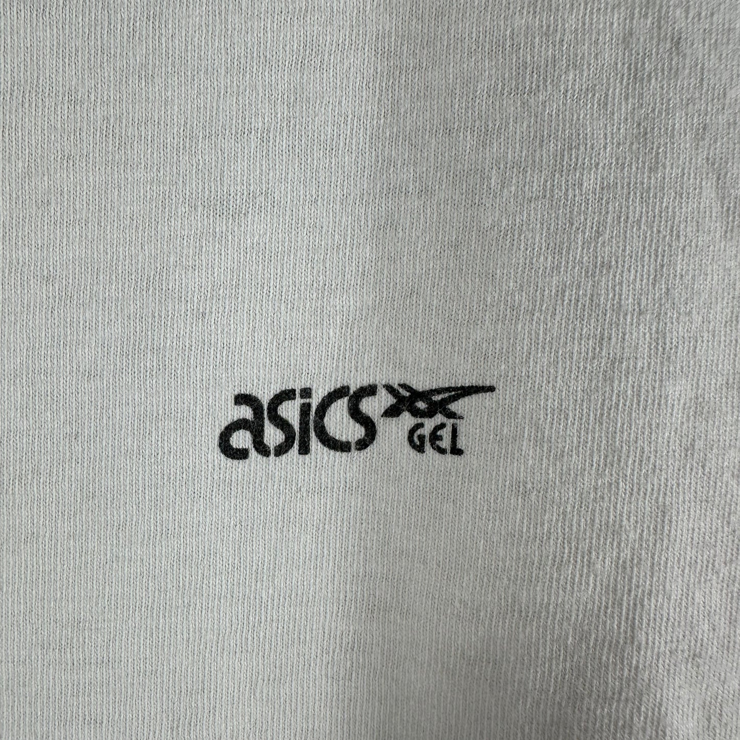 Vintage 1989 Asics Calgary Marathon Graphic Running Single Stitch T-shirt