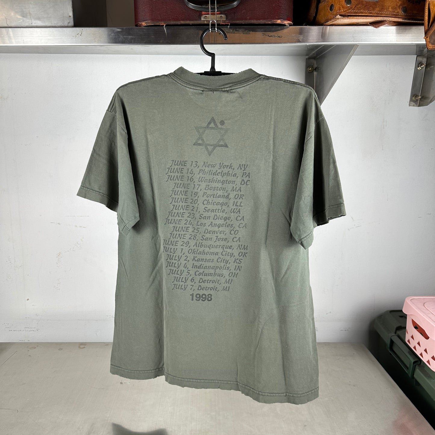 Vintage 1998 Sinead O'Connor Irish Singer T-shirt