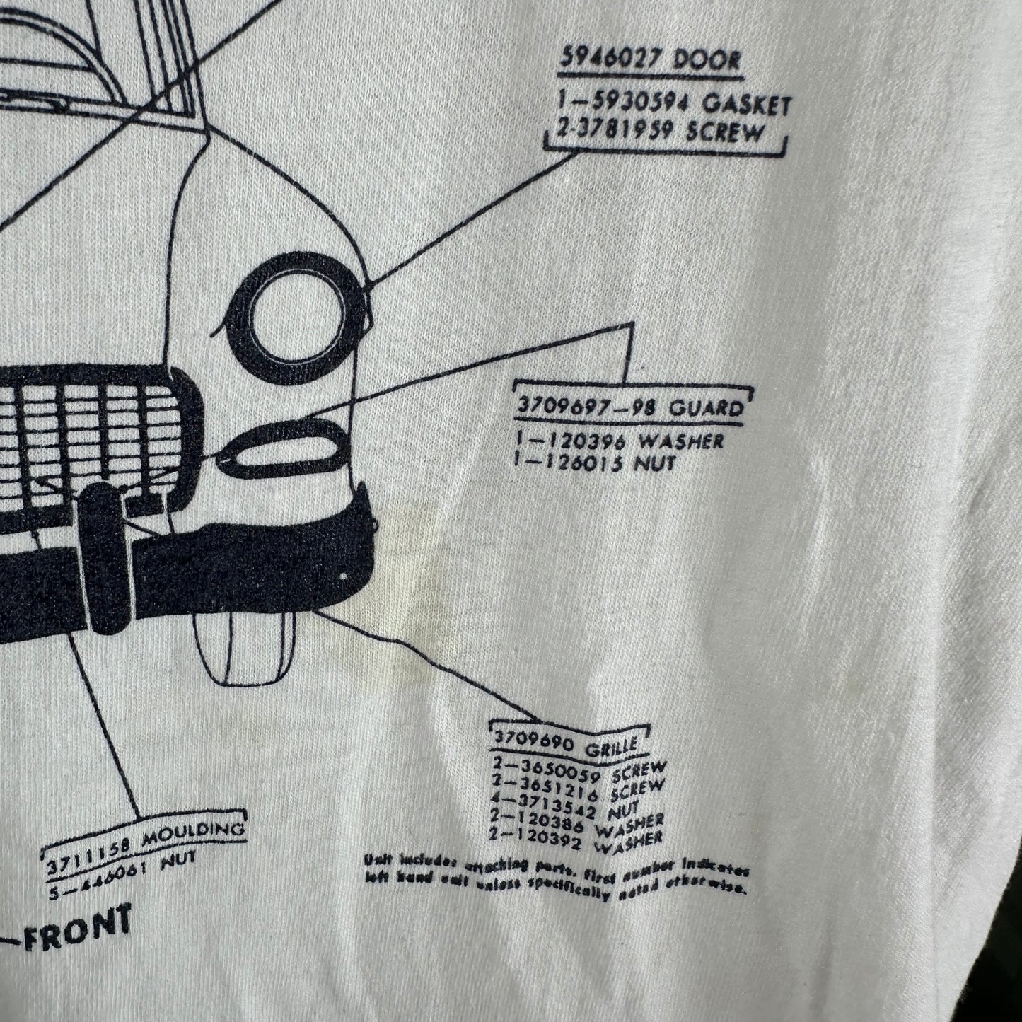 Vintage 70s 1955 Chevrolet Nomad Wagon Car Ringer Single Stitch T-shirt