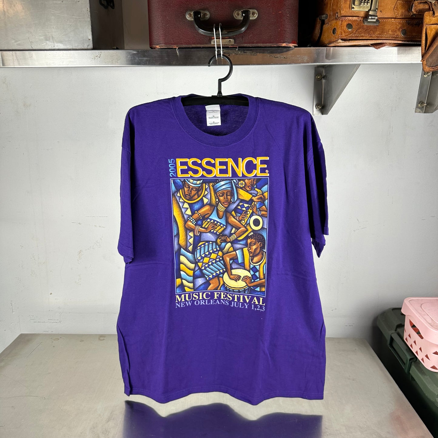 Vintage 2005 Essence Music Festival Kanye West Alicia Keys Destiny's Child T-shirt