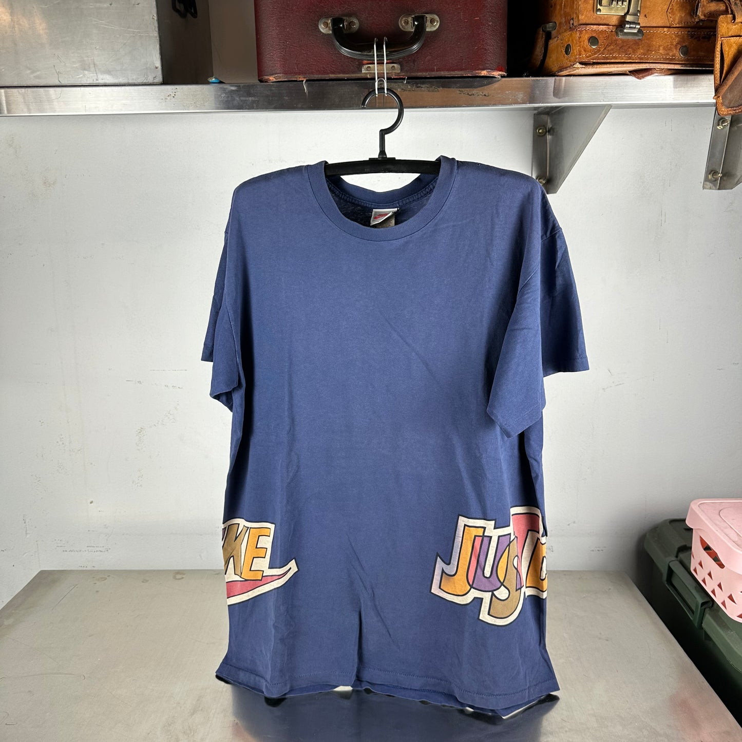 Vintage 90s Nike Just Do It Slogan Wraparound Single Stitch T-shirt