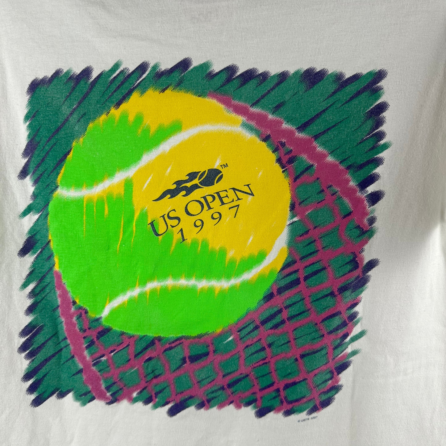 Vintage 1997 US Open Tennis Championship Graphic T-shirt