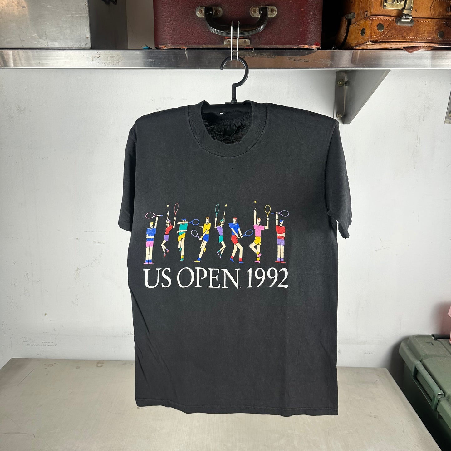 Vintage 1992 US Open Tennis Championship Graphic Single Stitch T-shirt