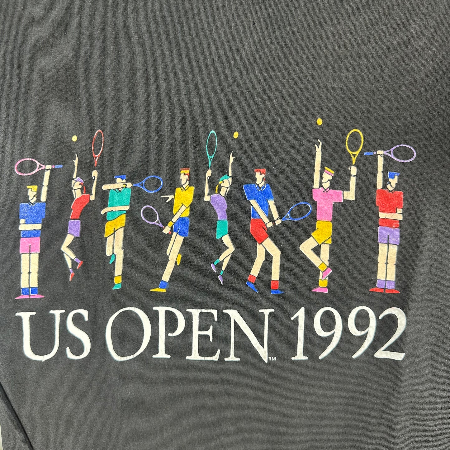 Vintage 1992 US Open Tennis Championship Graphic Single Stitch T-shirt