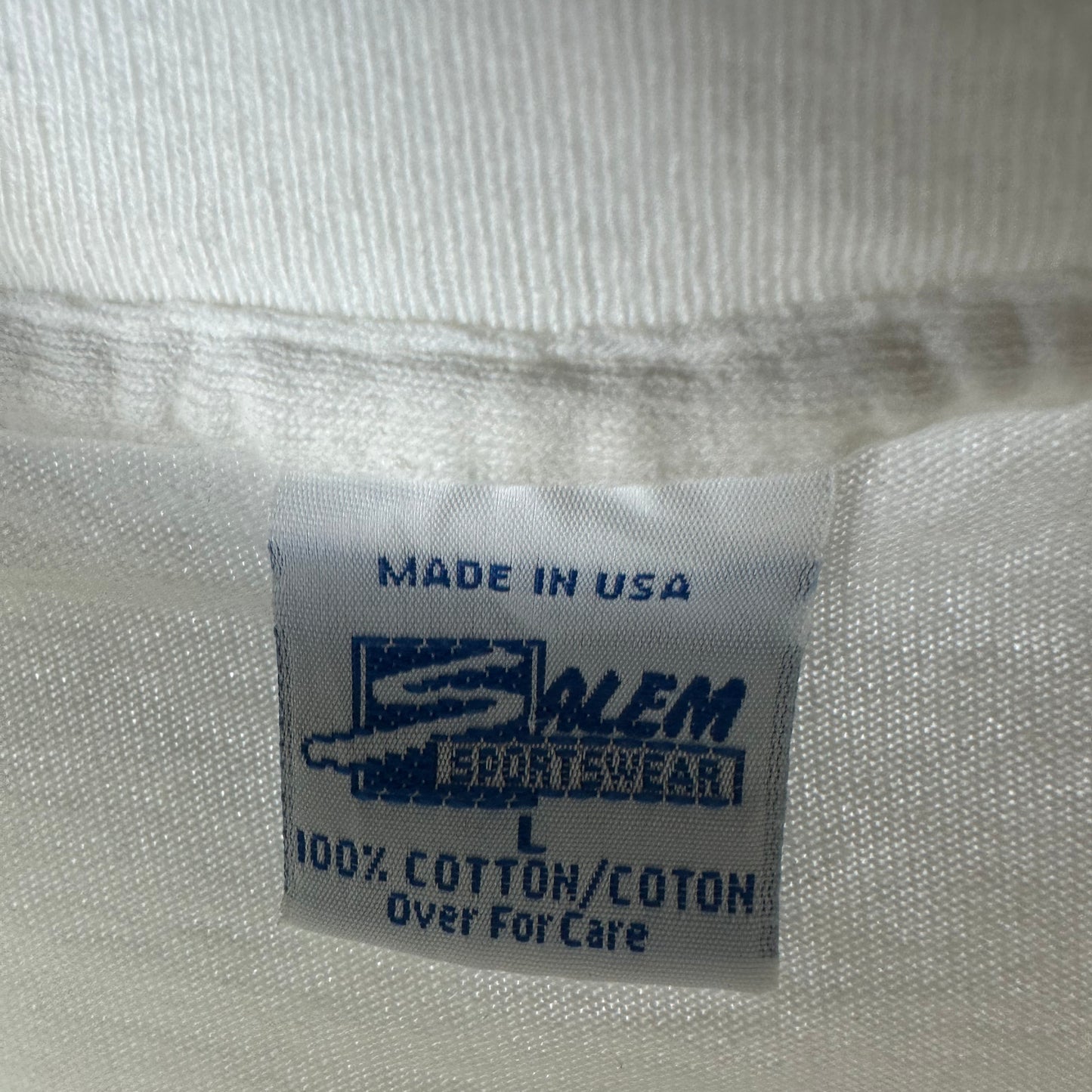 Vintage 1993 Miami Dolphins Football NFL Salem Sportswear Graphic Single Stitch T-shirt