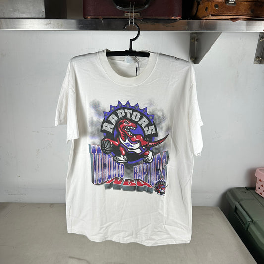 Vintage 1994 Toronto Raptors Basketball NBA Graphic Single Stitch T-shirt