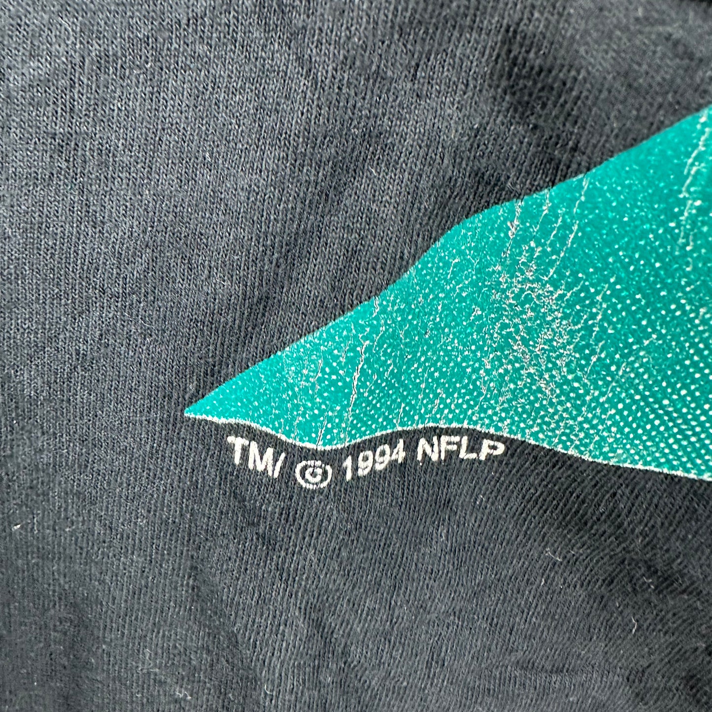 Vintage 1994 Miami Dolphins Football NFL Single Stitch T-shirt