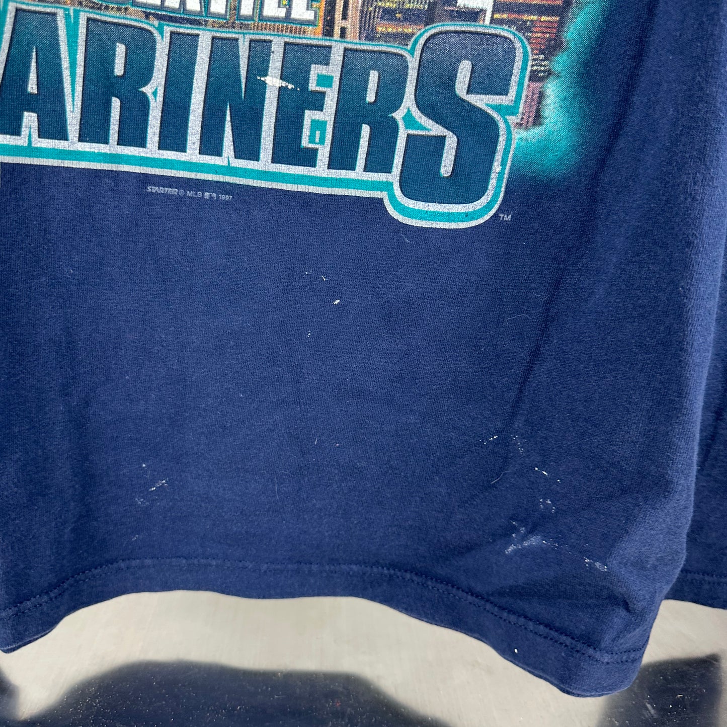 Vintage 1997 Seattle Mariners MLB Division Champions Starter T-shirt