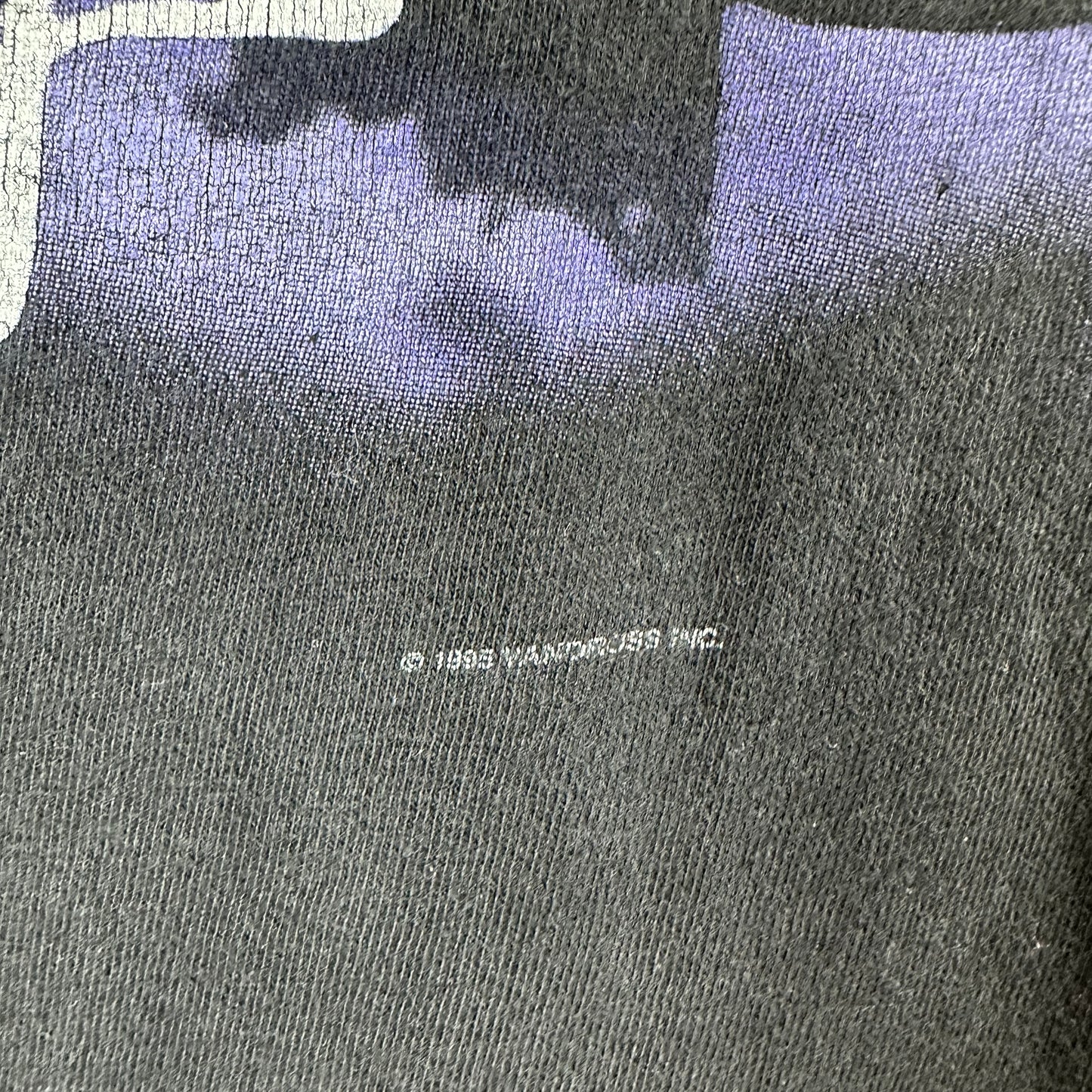 Vintage 1995 Luther Vandross An Evening of Songs World Tour T-shirt