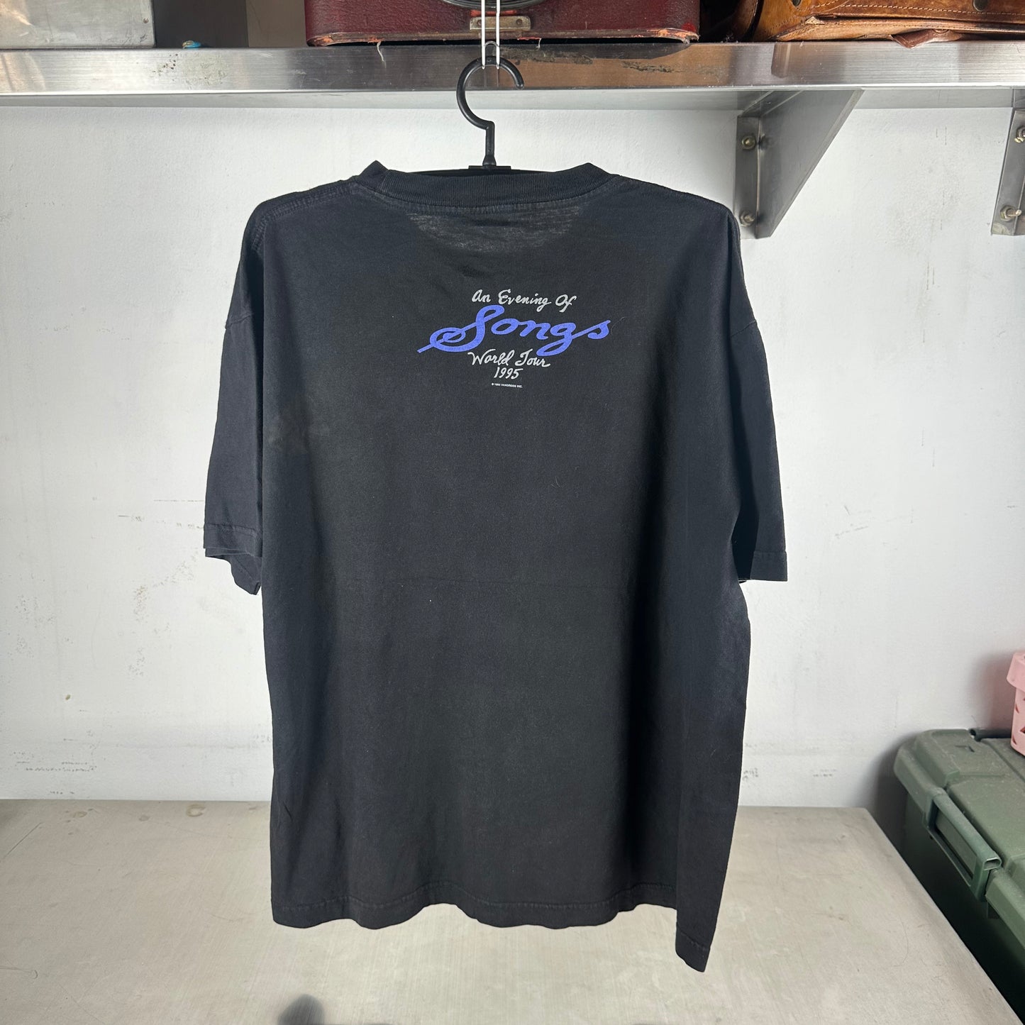 Vintage 1995 Luther Vandross An Evening of Songs World Tour T-shirt