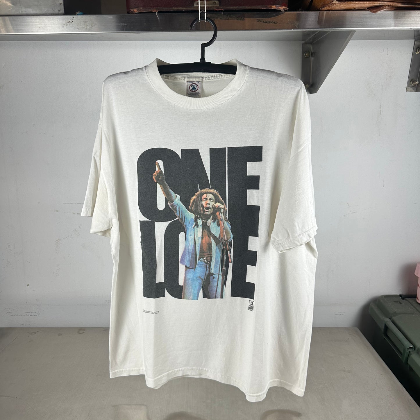 Vintage 1999 Bob Marley One Love Double Sided Graphic T-shirt