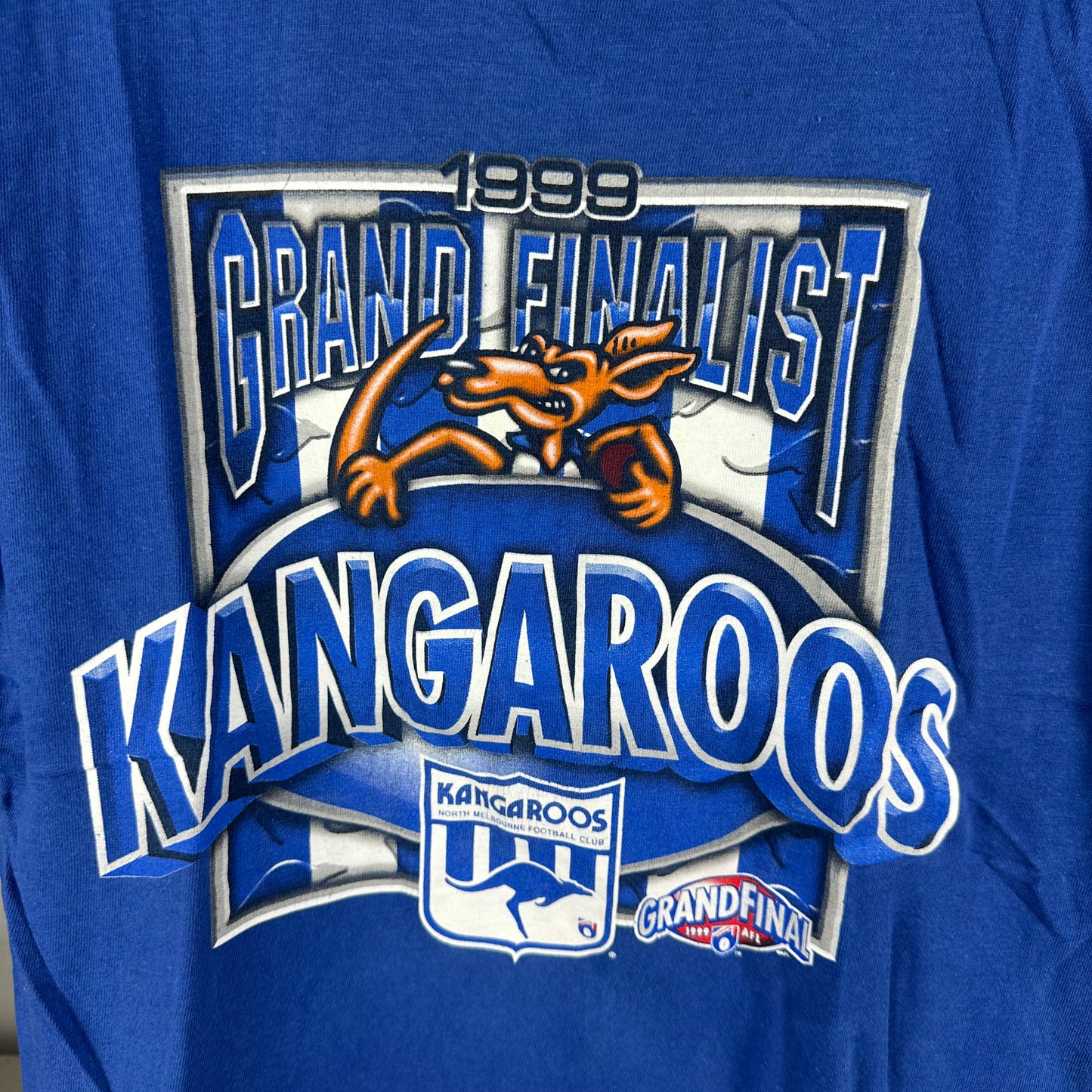 Vintage 1999 North Melbourne Football Club AFL Grand Final T-shirt