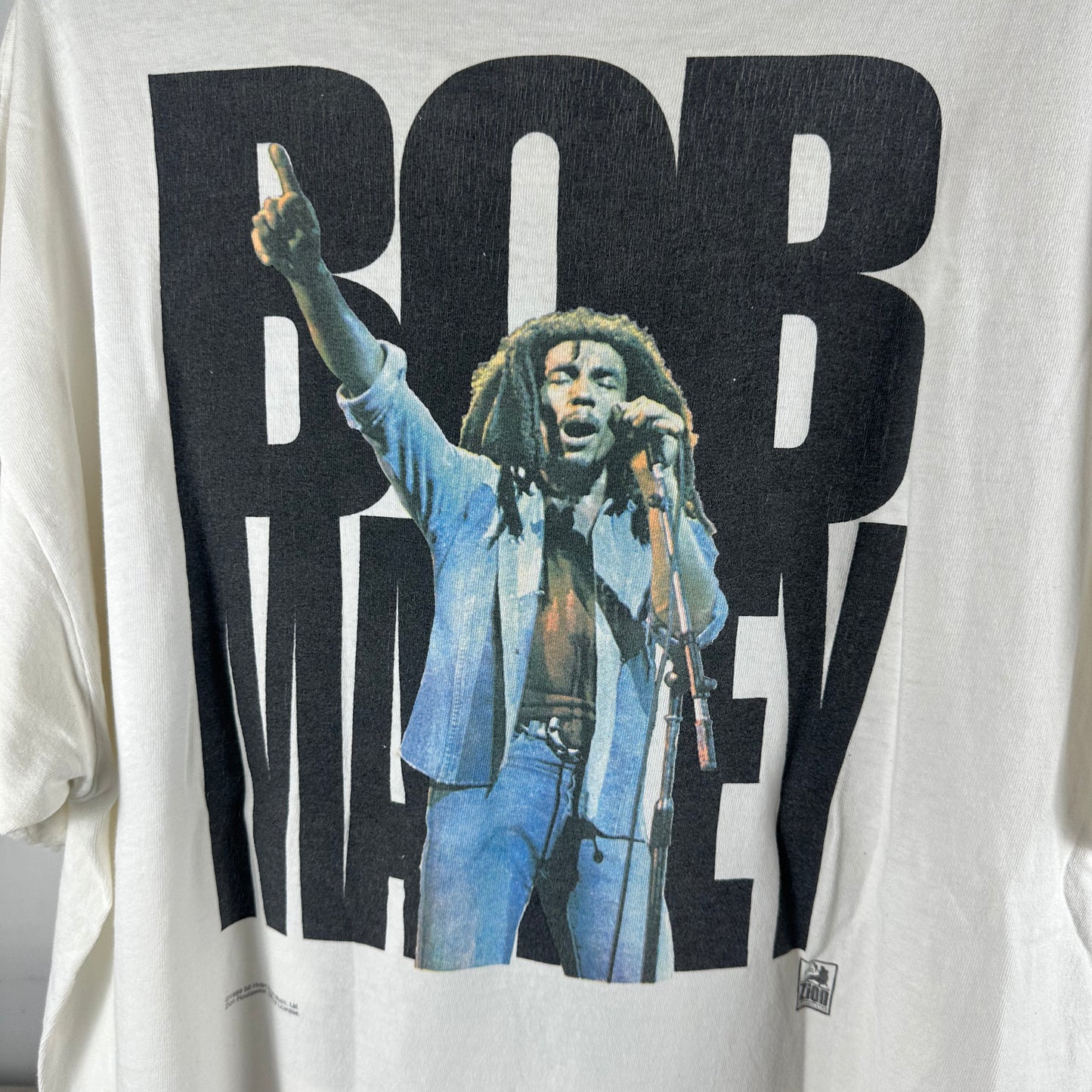 Vintage 1999 Bob Marley One Love Double Sided Graphic T-shirt