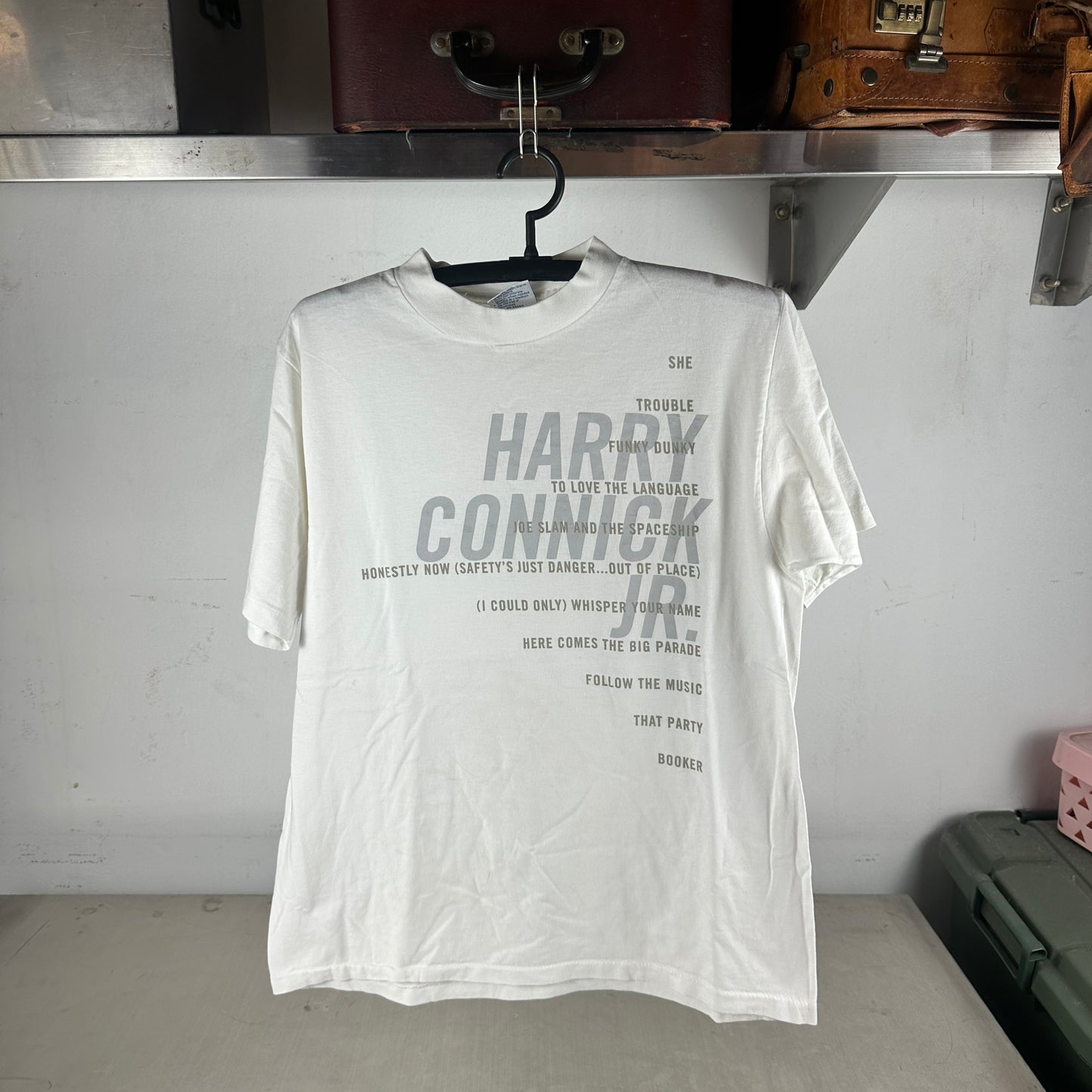 Vintage 90s Harry Connick Jr Graphic Single Stitch T-shirt