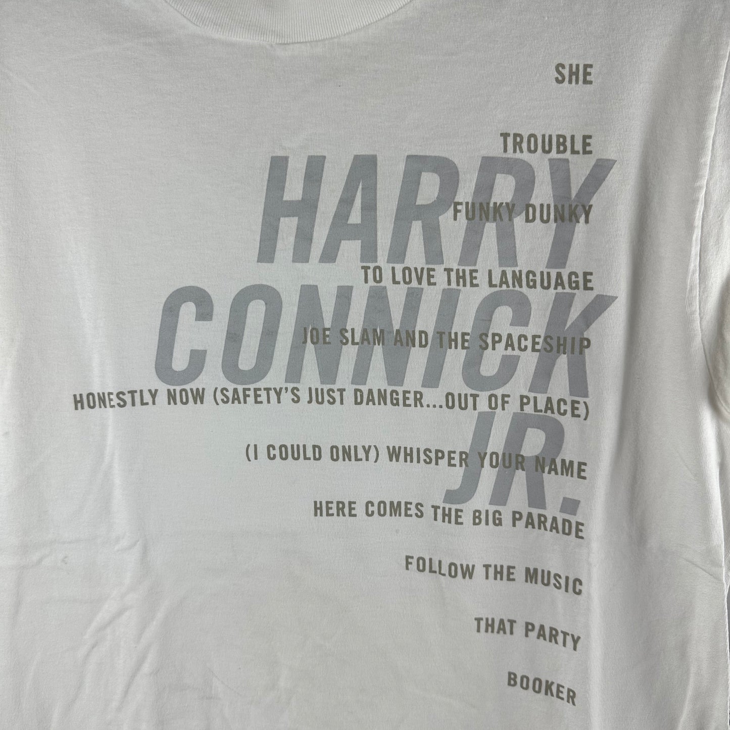 Vintage 90s Harry Connick Jr Graphic Single Stitch T-shirt