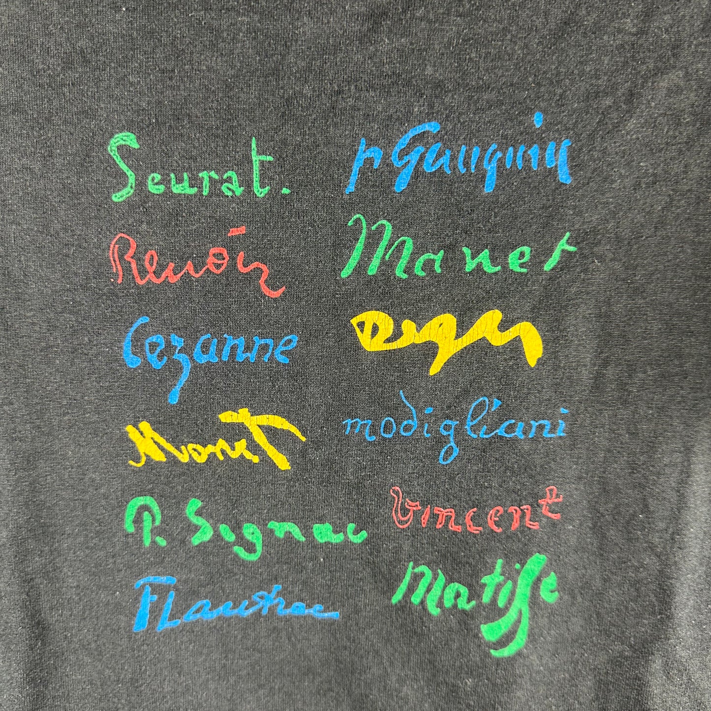 Vintage 1998 The Most Coveted Autograph Collection in the World Famous Artists T-shirt