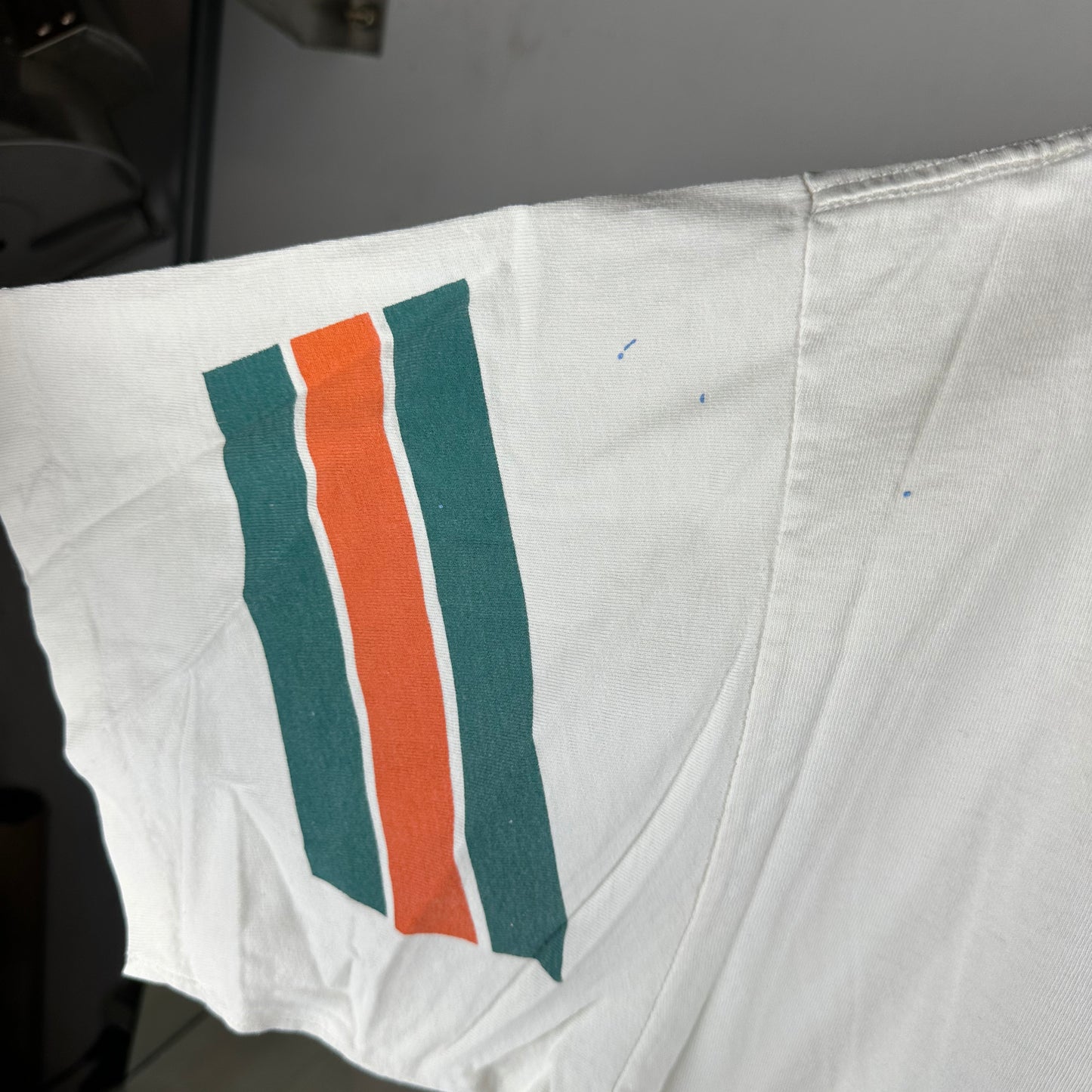 Vintage 90s Miami Dolphins NFL AOP Salem Sportswear T-Shirt