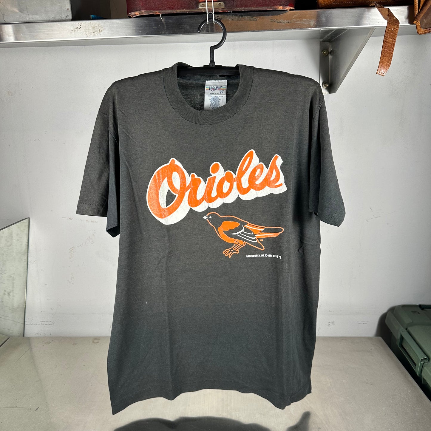 Vintage 1988 Baltimore Orioles Baseball MLB Single Stitch T-Shirt