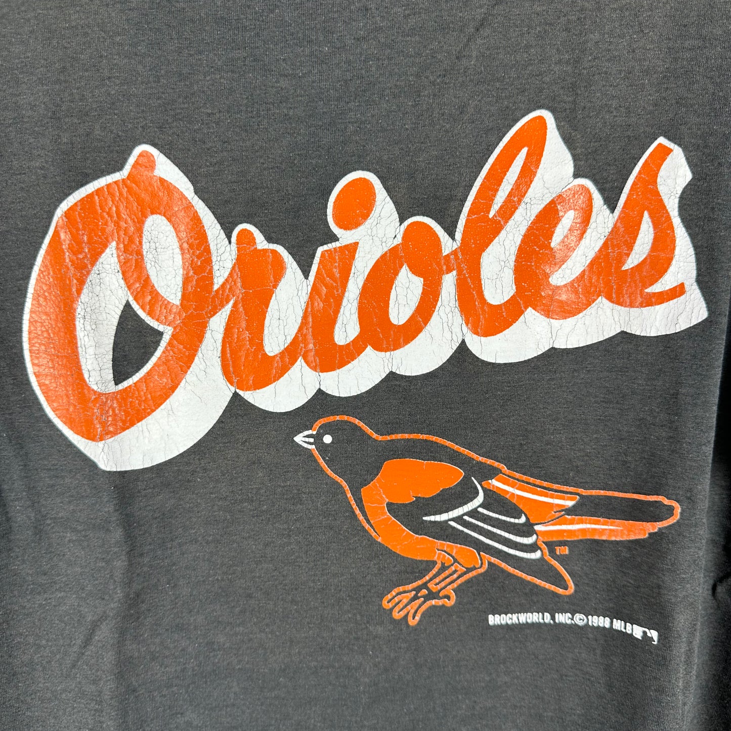 Vintage 1988 Baltimore Orioles Baseball MLB Single Stitch T-Shirt