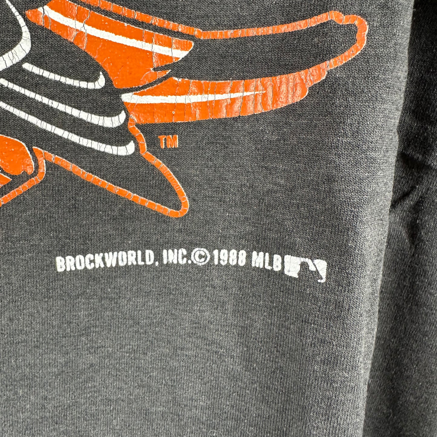 Vintage 1988 Baltimore Orioles Baseball MLB Single Stitch T-Shirt