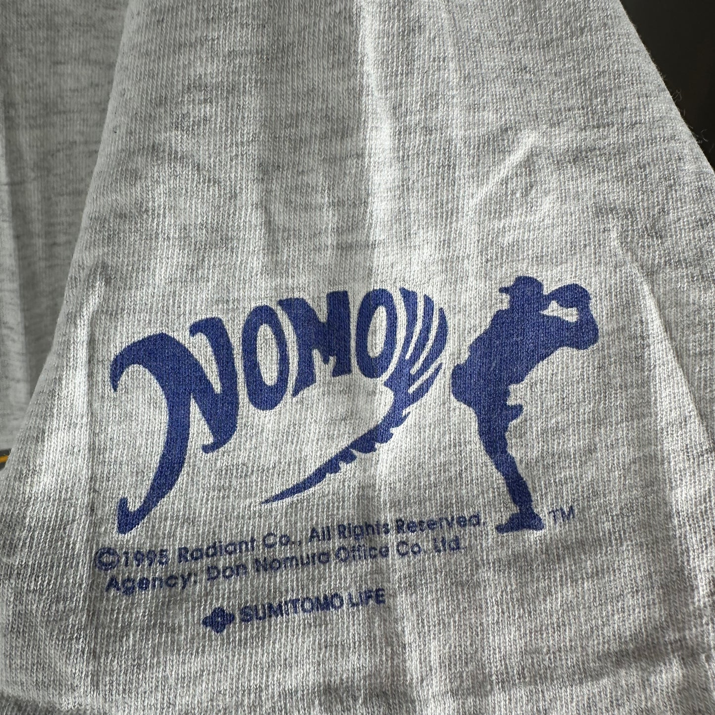 Vintage 1995 Hideo Nomo Los Angeles Dodgers MLB The Tornado T-Shirt