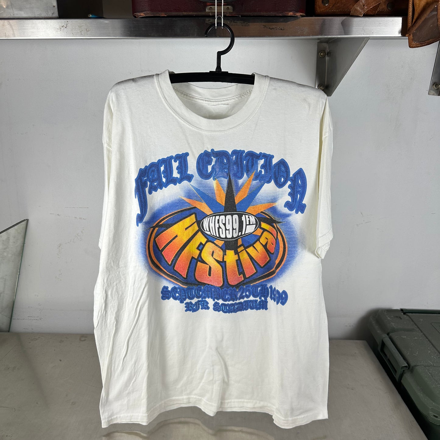 Vintage 1999 Family Values DMX Limp Bizkit Chemical Brothers HFStival T-Shirt