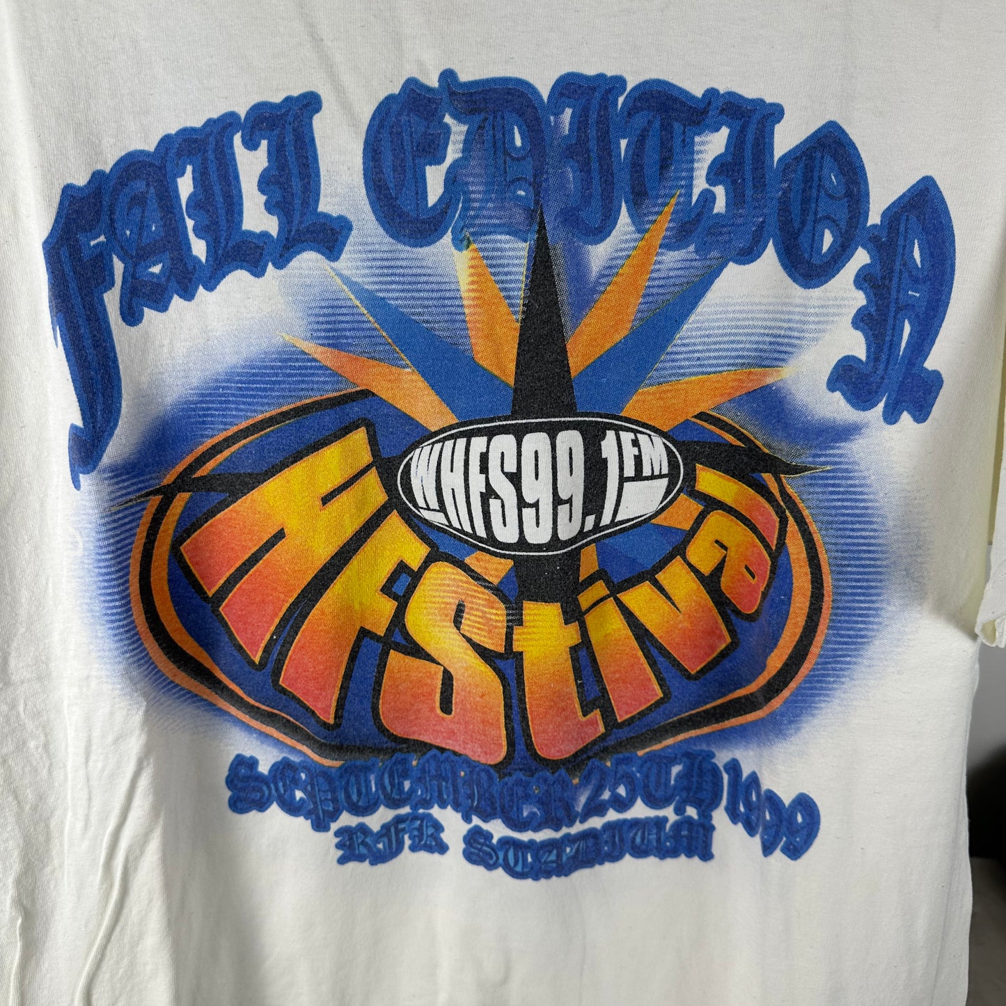 Vintage 1999 Family Values DMX Limp Bizkit Chemical Brothers HFStival T-Shirt