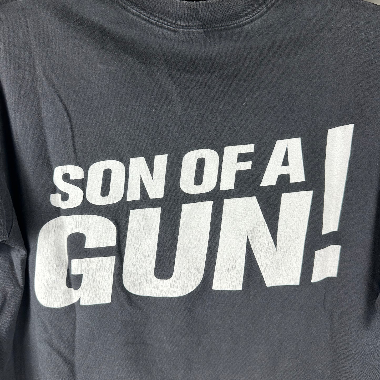 Vintage 1996 KMFDM Xtort Son of a Gun! Industrial Rock Band T-Shirt