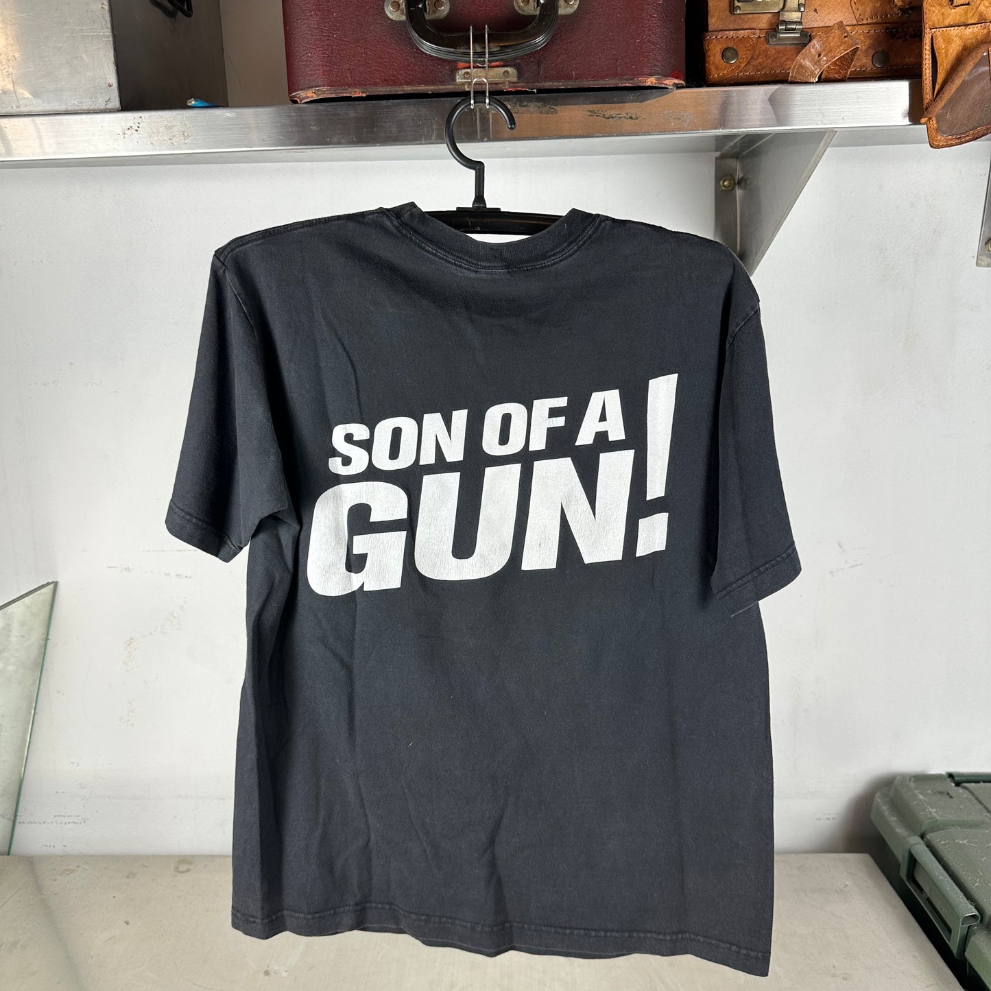 Vintage 1996 KMFDM Xtort Son of a Gun! Industrial Rock Band T-Shirt