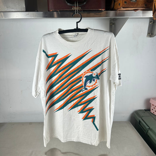 Vintage 90s Miami Dolphins Football NFL Graphic Starter T-shirt