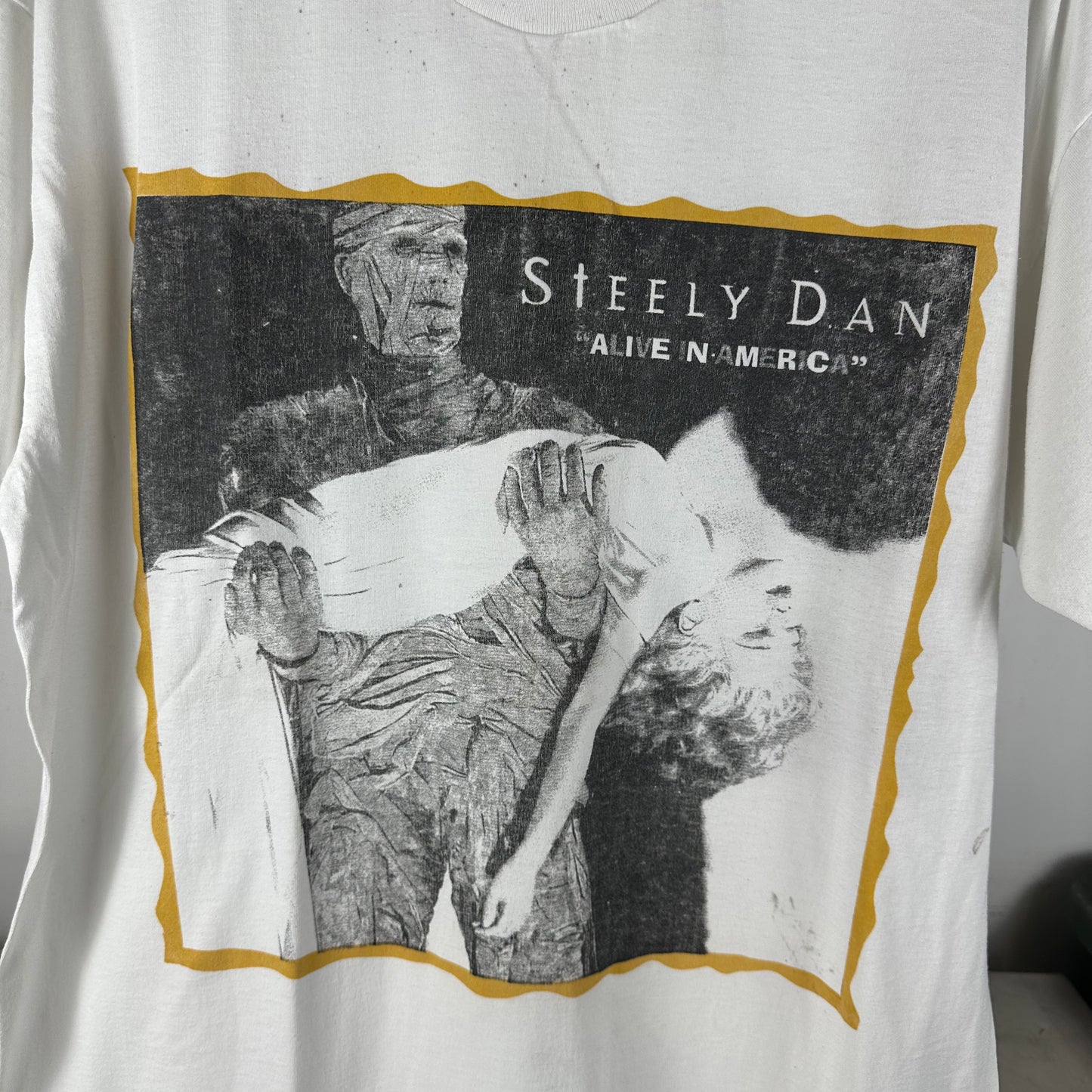 Vintage 1996 Steely Dan Alive in America Tour Concert Single Stitch T-Shirt