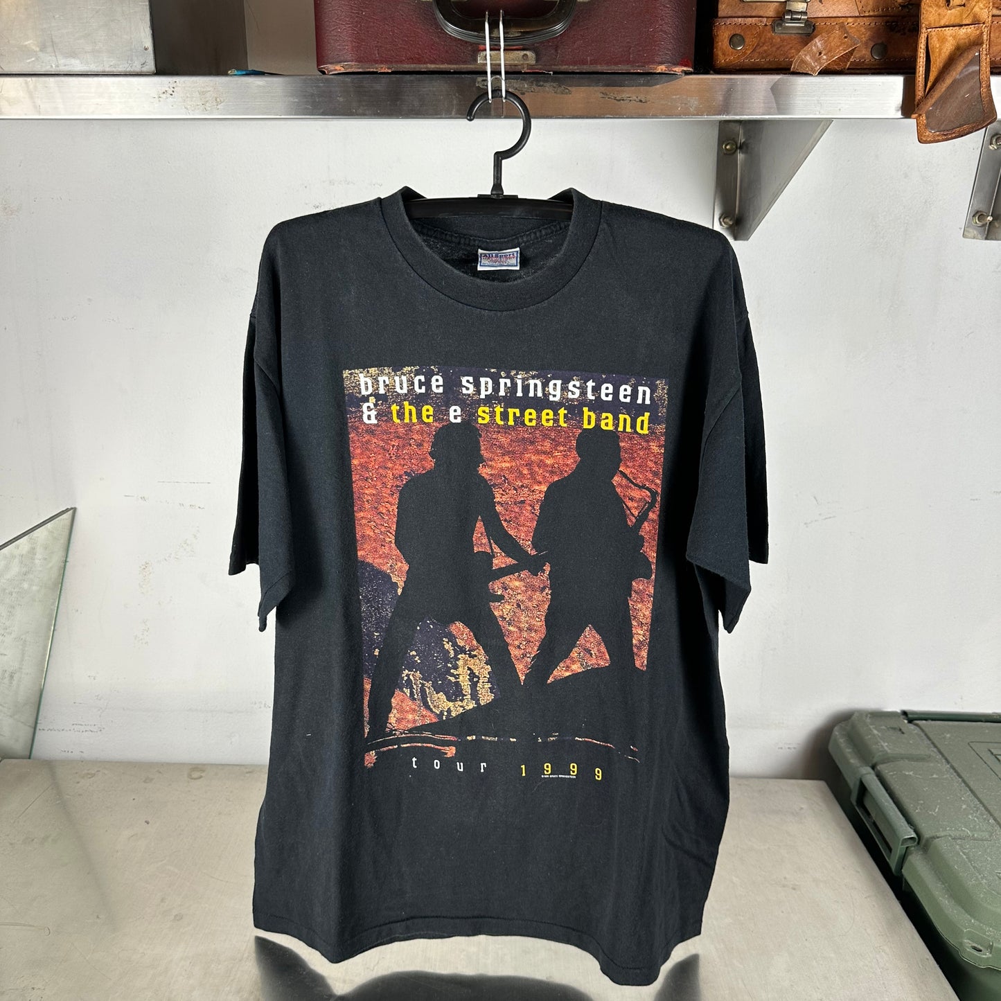 Vintage 1999 Bruce Springsteen &amp; The E Street Band Tour Concert T-Shirt