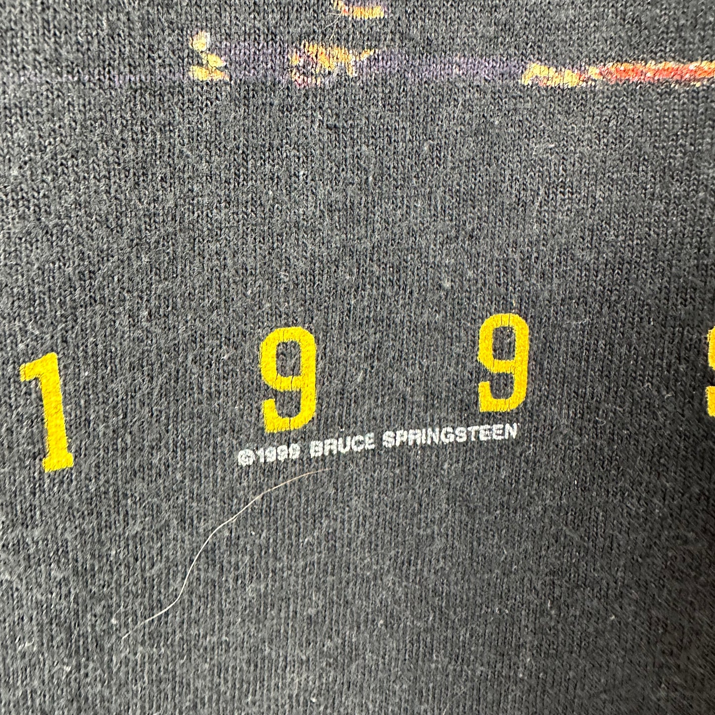 Vintage 1999 Bruce Springsteen &amp; The E Street Band Tour Concert T-Shirt
