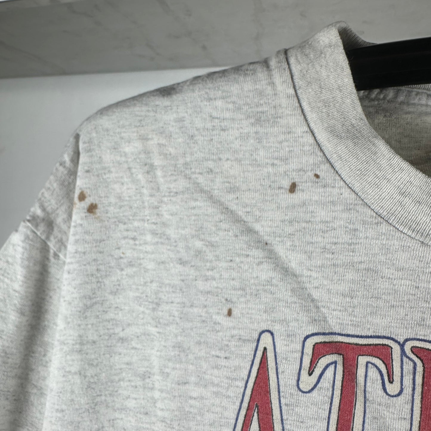 Vintage 1995 Atlanta Braves MLB Series Champions Caricature Single Stitch T-shirt