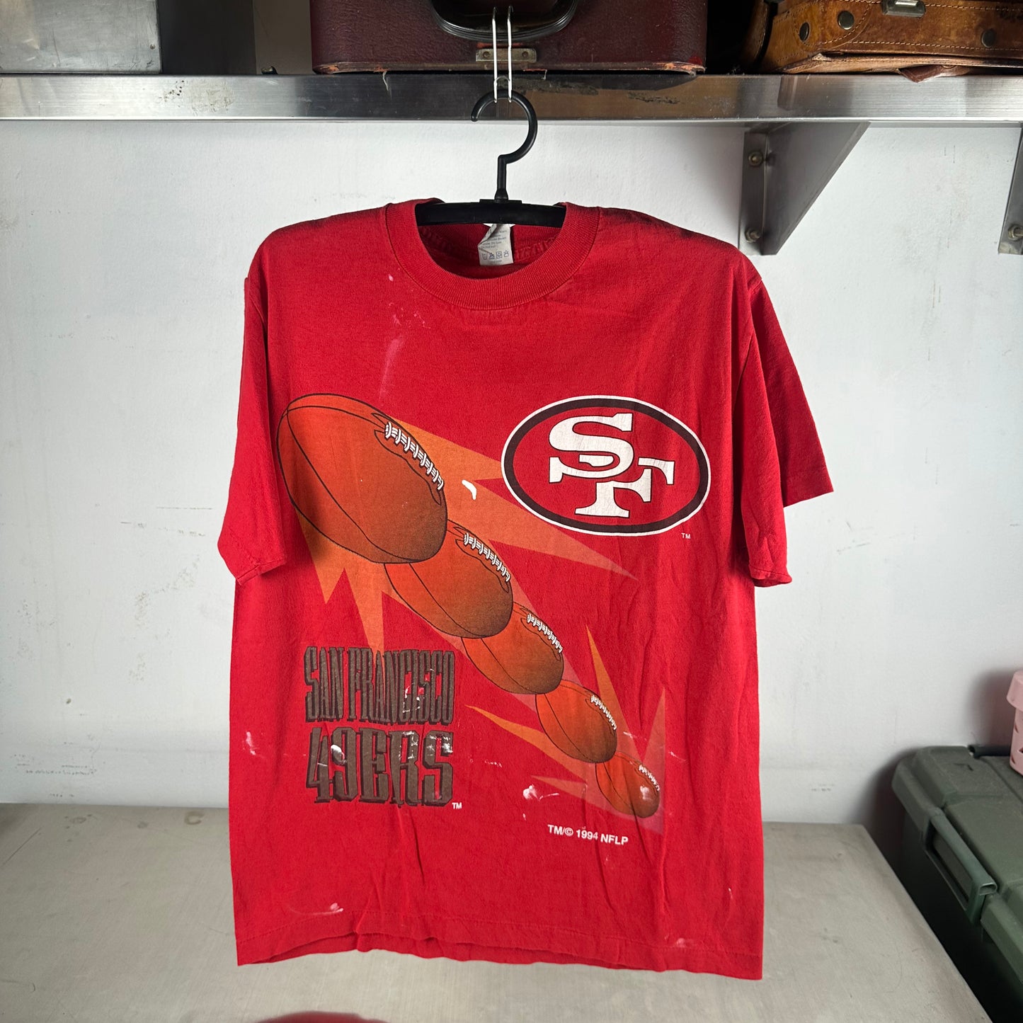 Vintage 1994 San Francisco 49ers Football NFL Single Stitch T-shirt