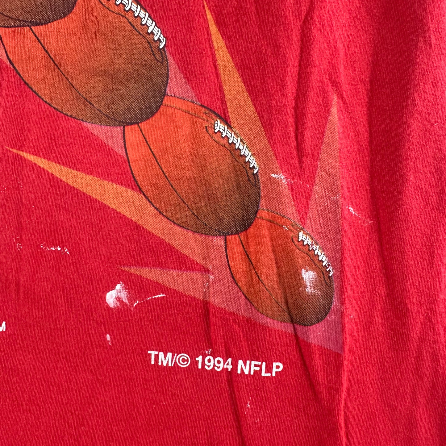 Vintage 1994 San Francisco 49ers Football NFL Single Stitch T-shirt