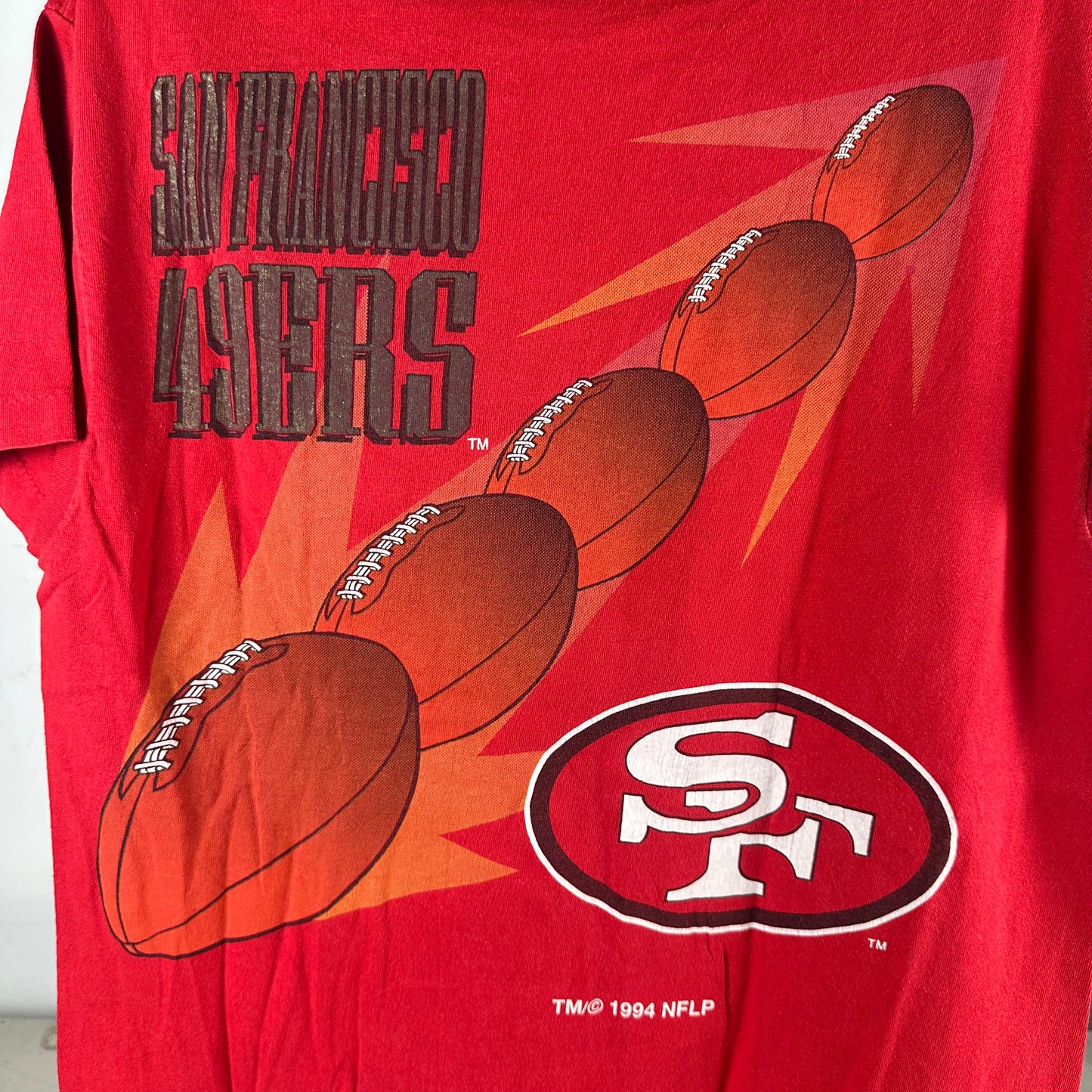 Vintage 1994 San Francisco 49ers Football NFL Single Stitch T-shirt