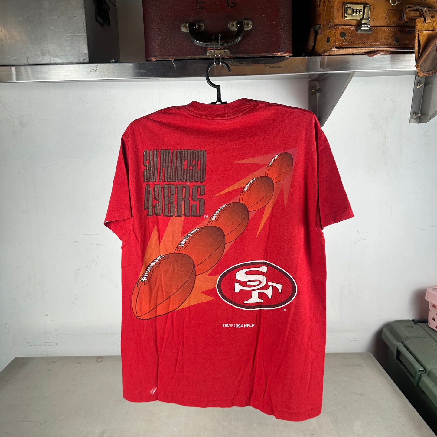 Vintage 1994 San Francisco 49ers Football NFL Single Stitch T-shirt