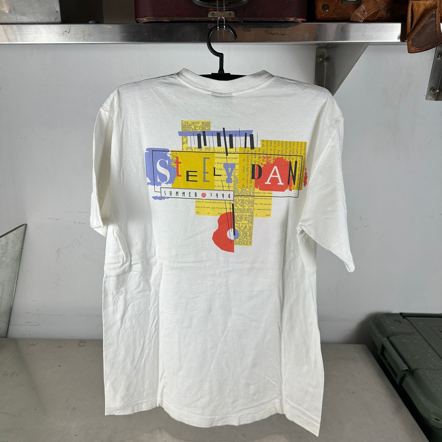 Vintage 1994 Steely Dan Summer Tour Concert Single Stitch T-Shirt
